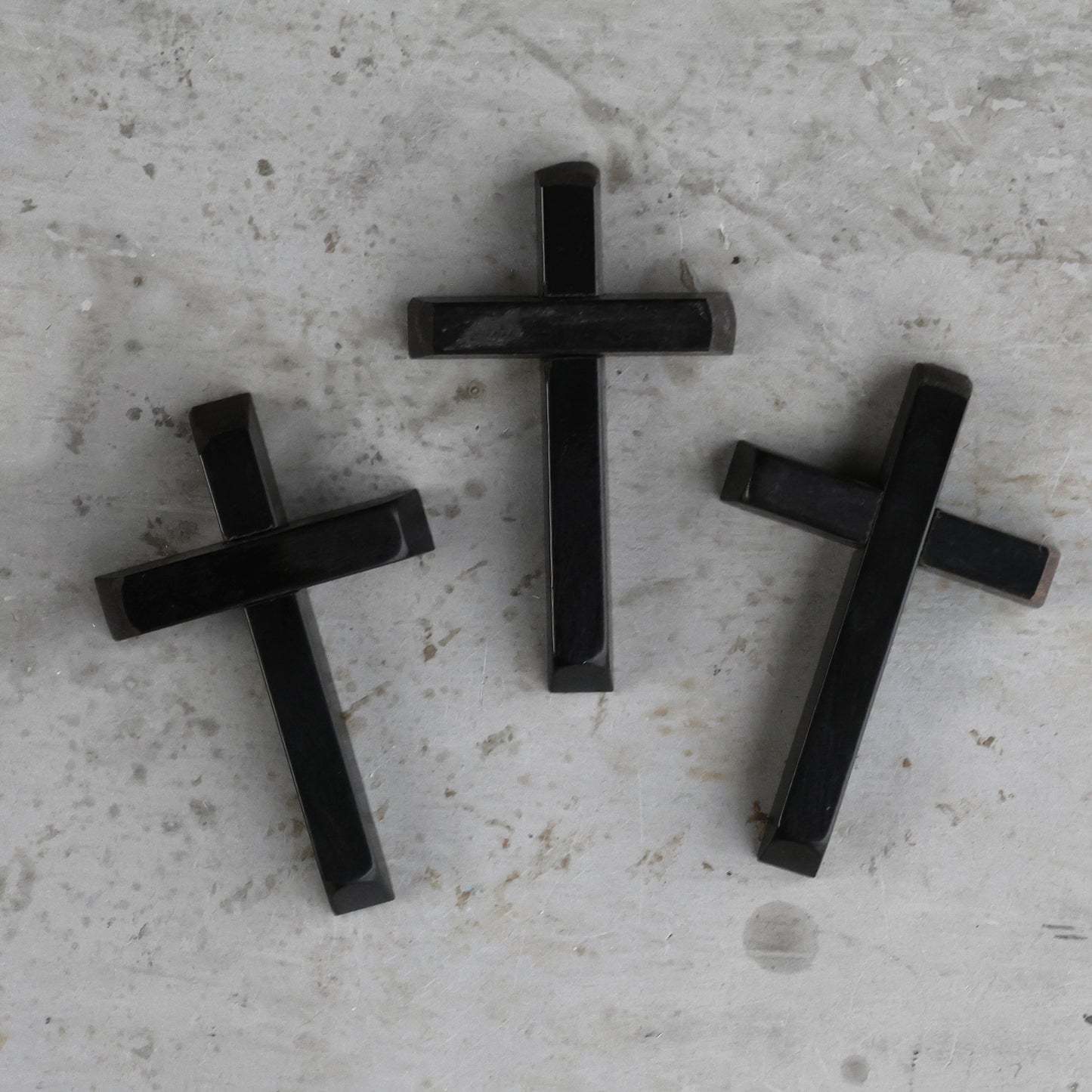 Three Black Crosses