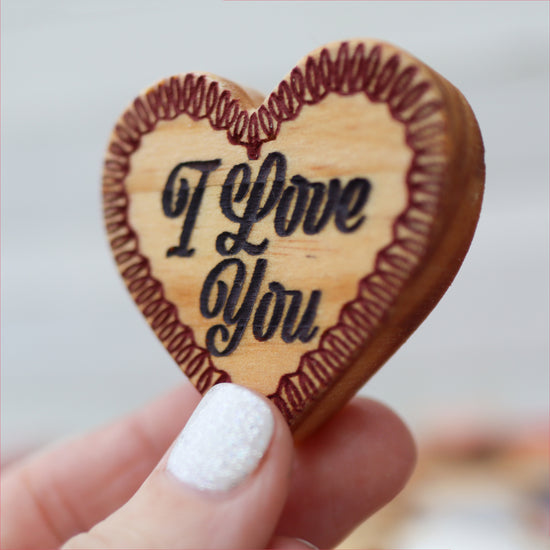 Build-Your-Own Engraved Heart Sets
