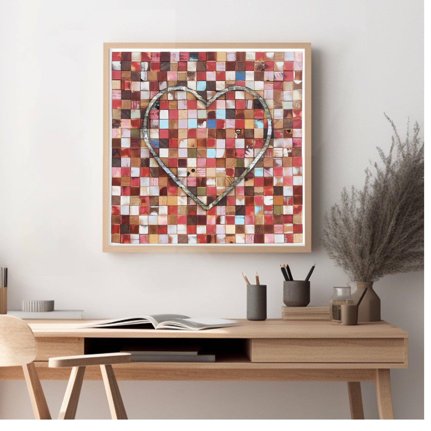 New Song In My Heart Mosaic Art Prints
