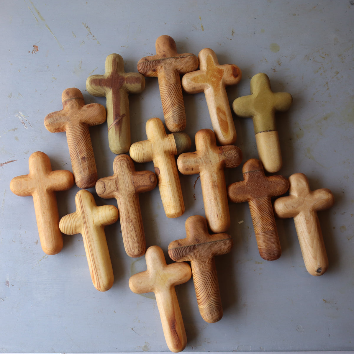 Personalized Praying Children Wooden Crosses - Walter Drake