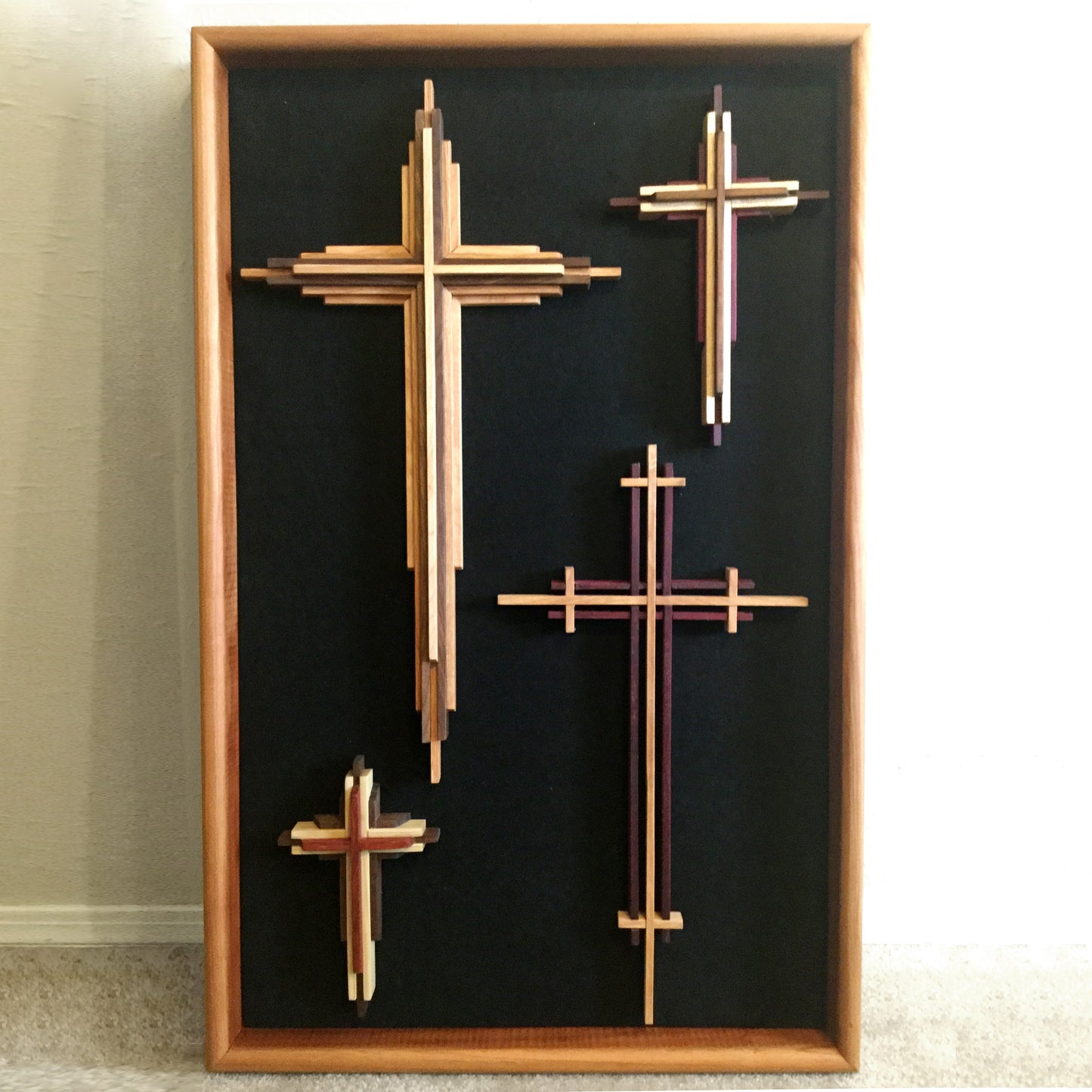Framed Wooden Crosses