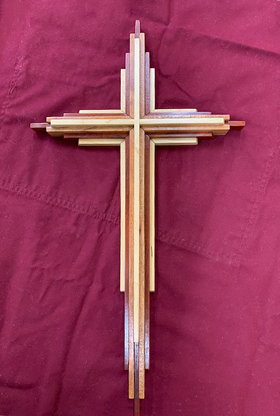 20 inch wooden cross DIY