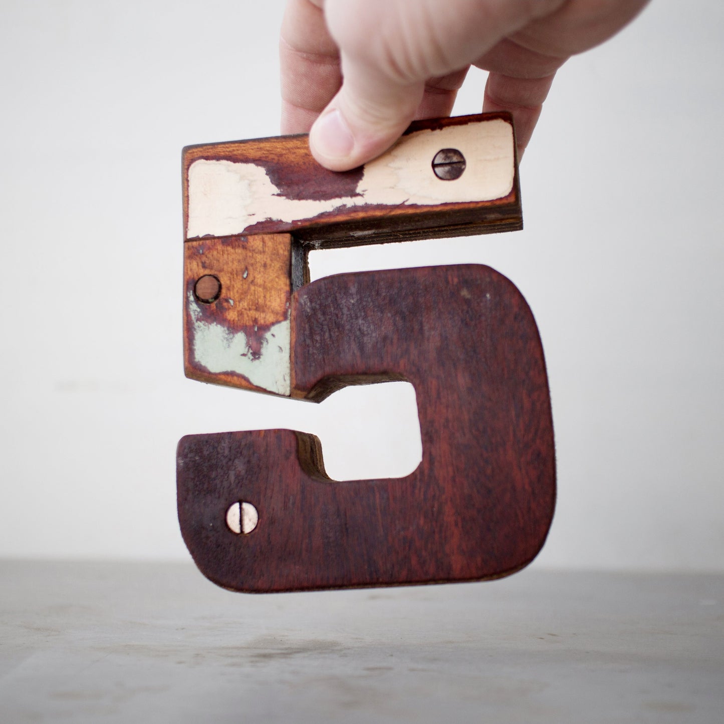 Take Five! Wooden Number 5