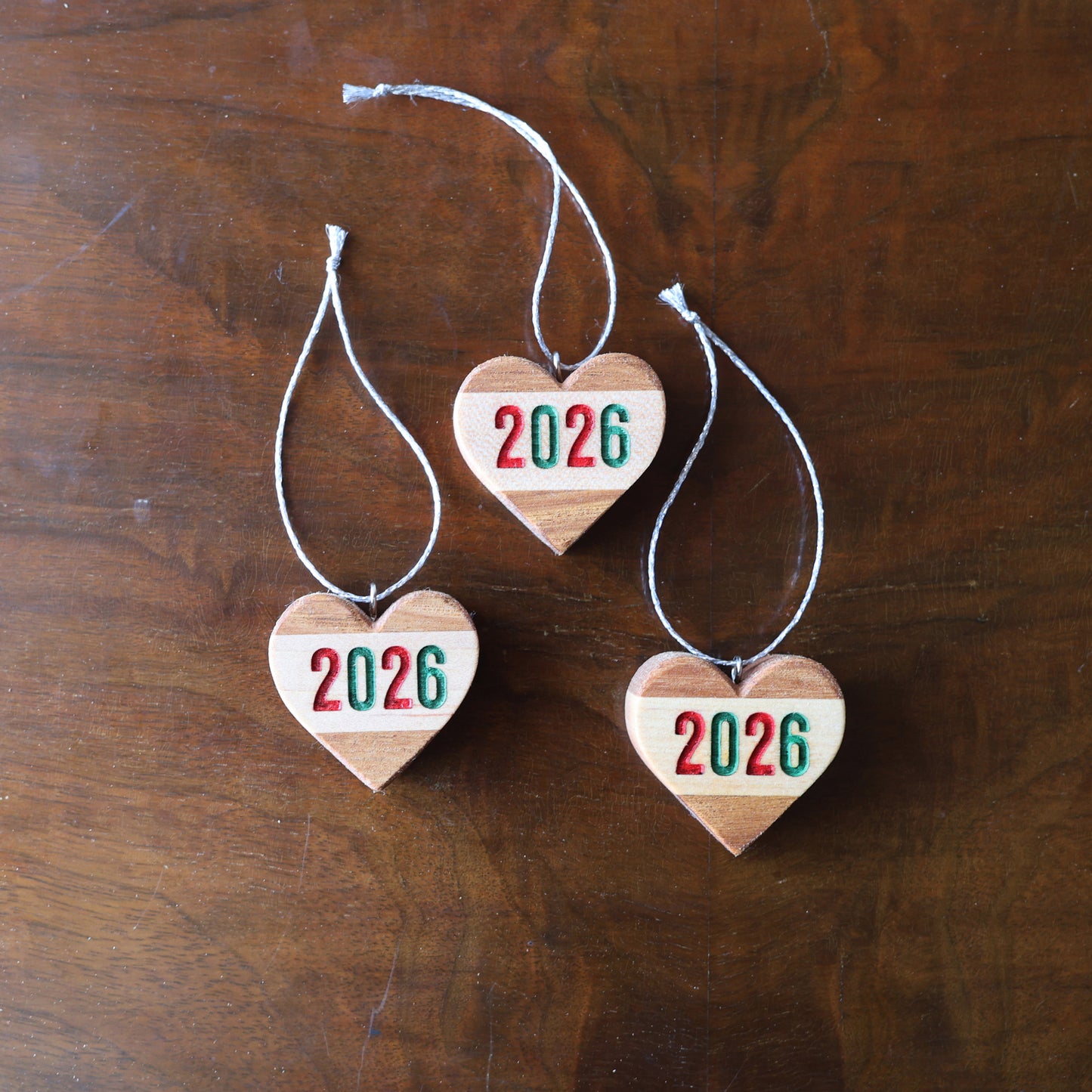 2026 Christmas Heart Ornaments✨