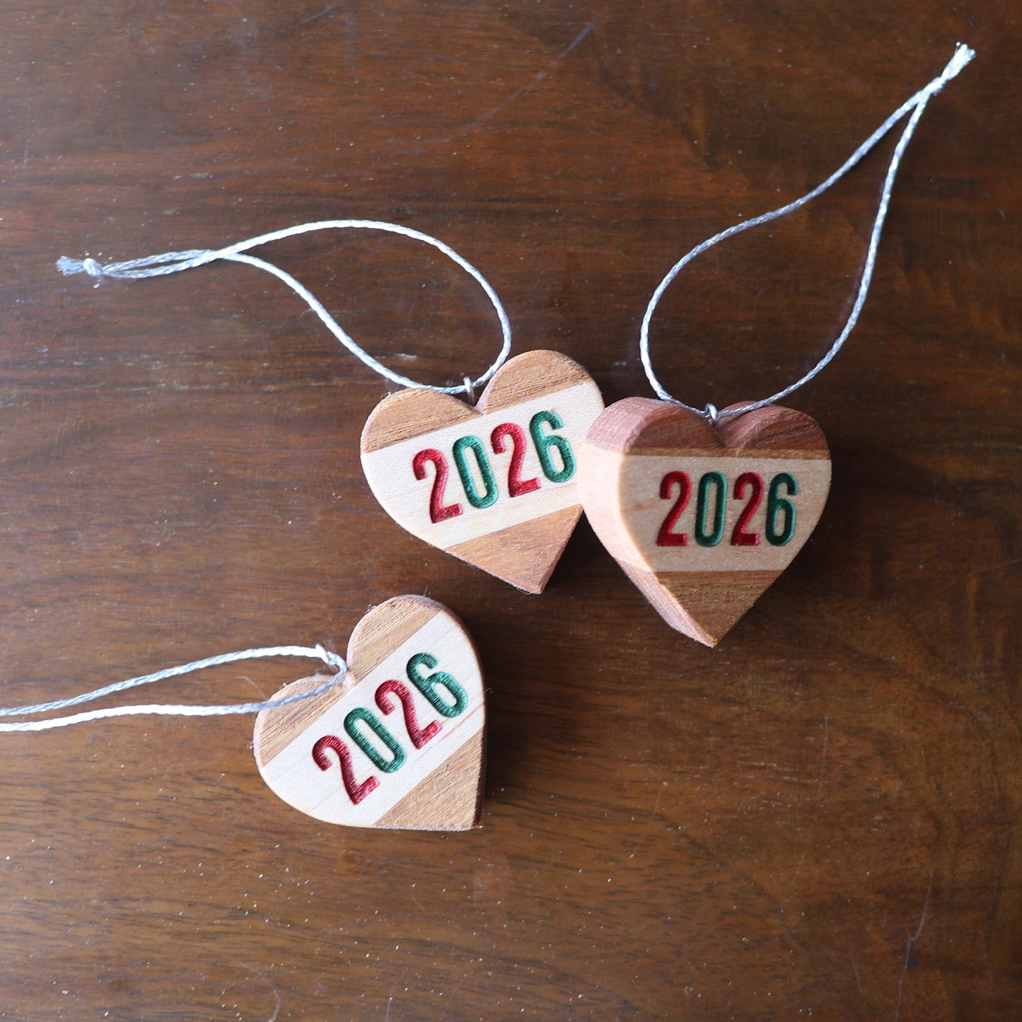 2026 Christmas Heart Ornaments✨