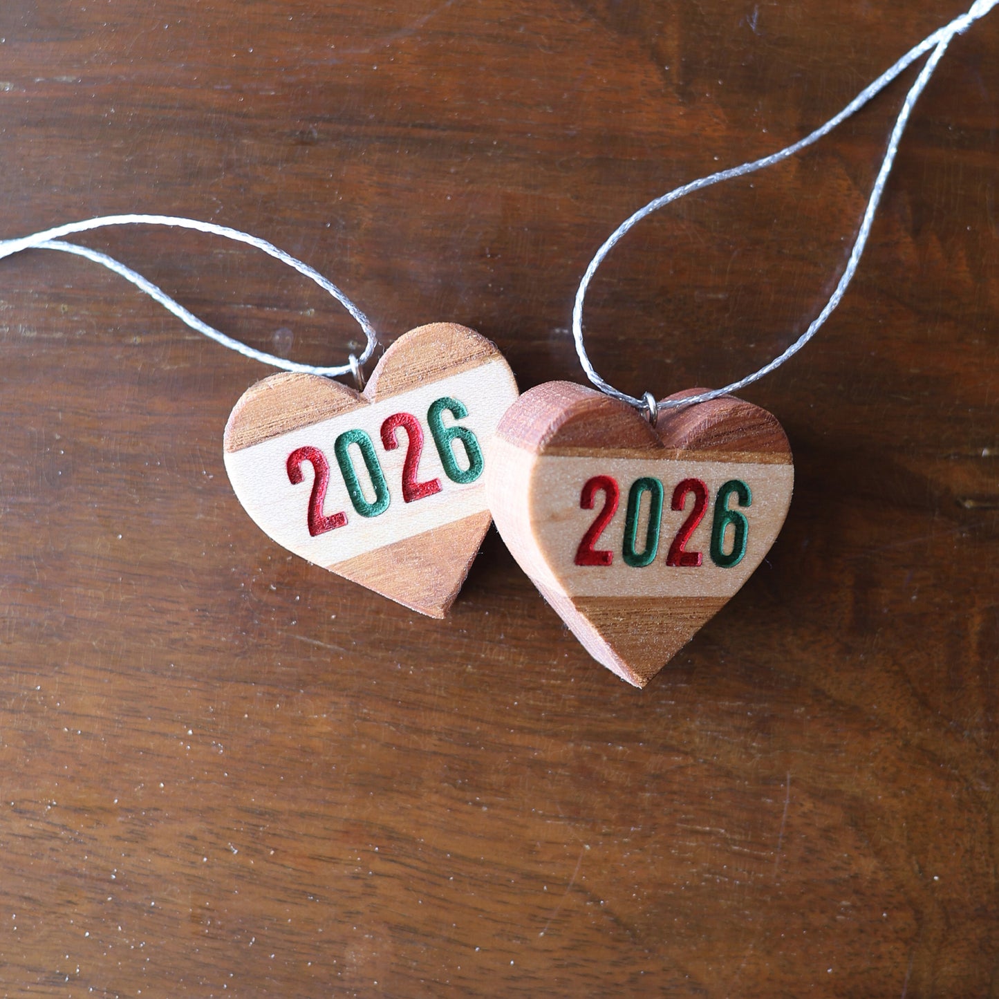 2026 Christmas Heart Ornaments✨