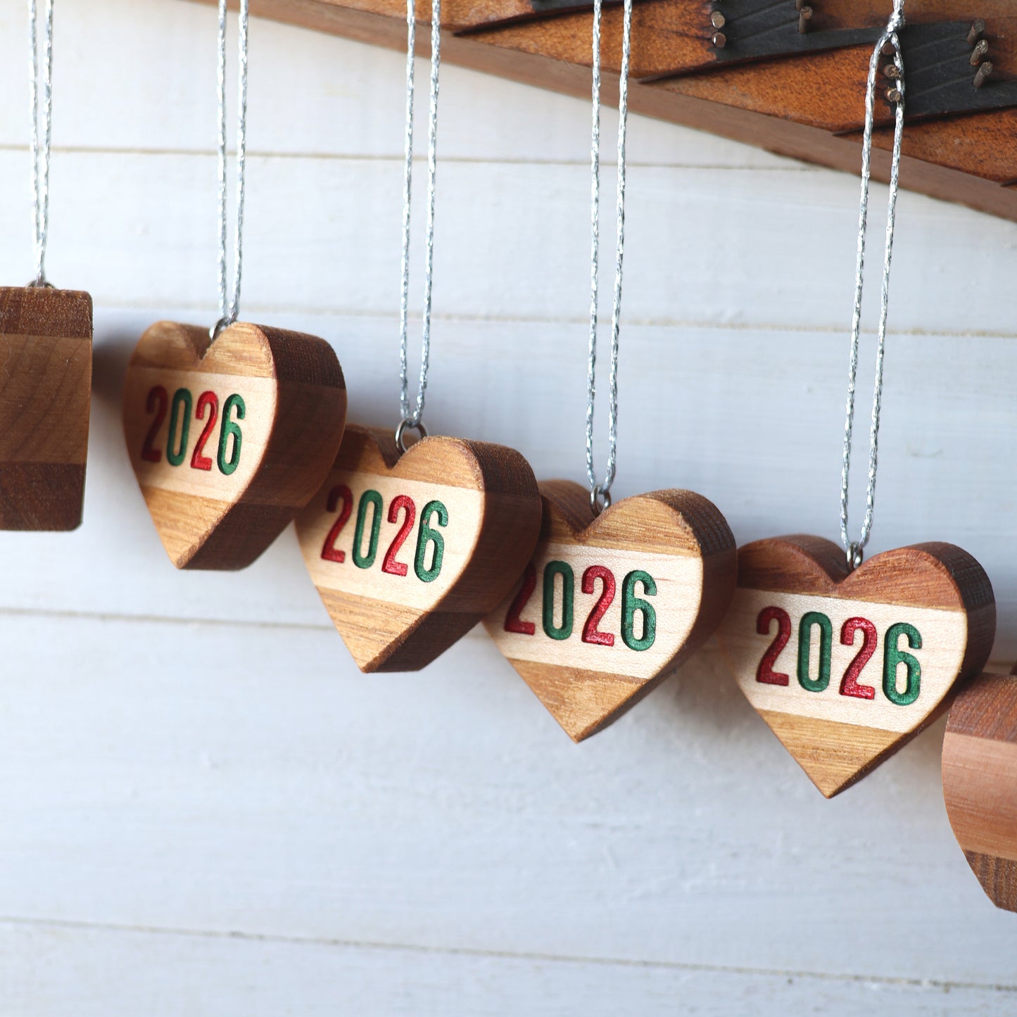 2026 Christmas Heart Ornaments✨