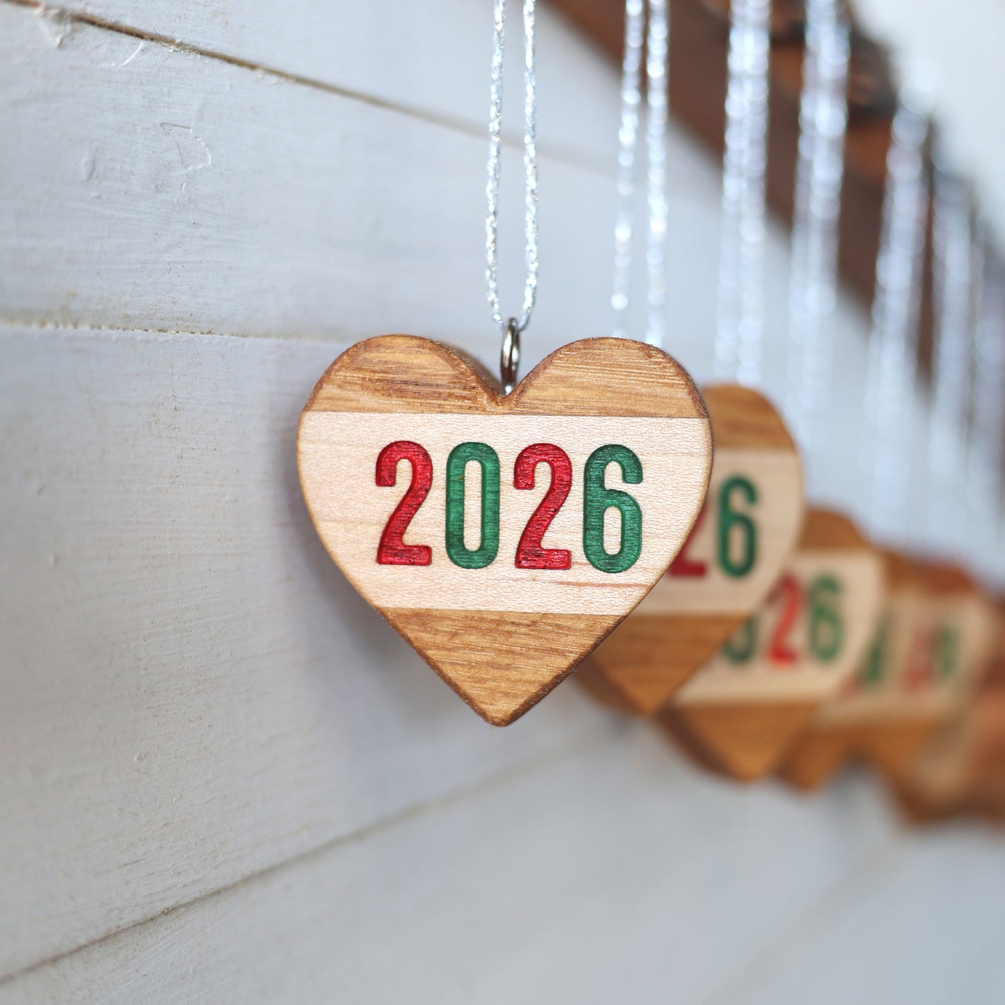2026 Christmas Heart Ornaments✨