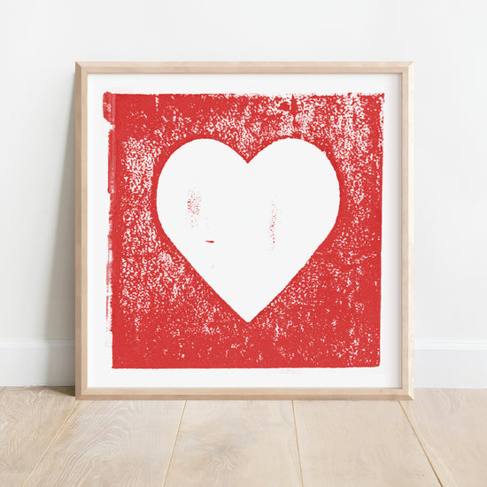 Load image into Gallery viewer, Heart Blocks Art Prints
