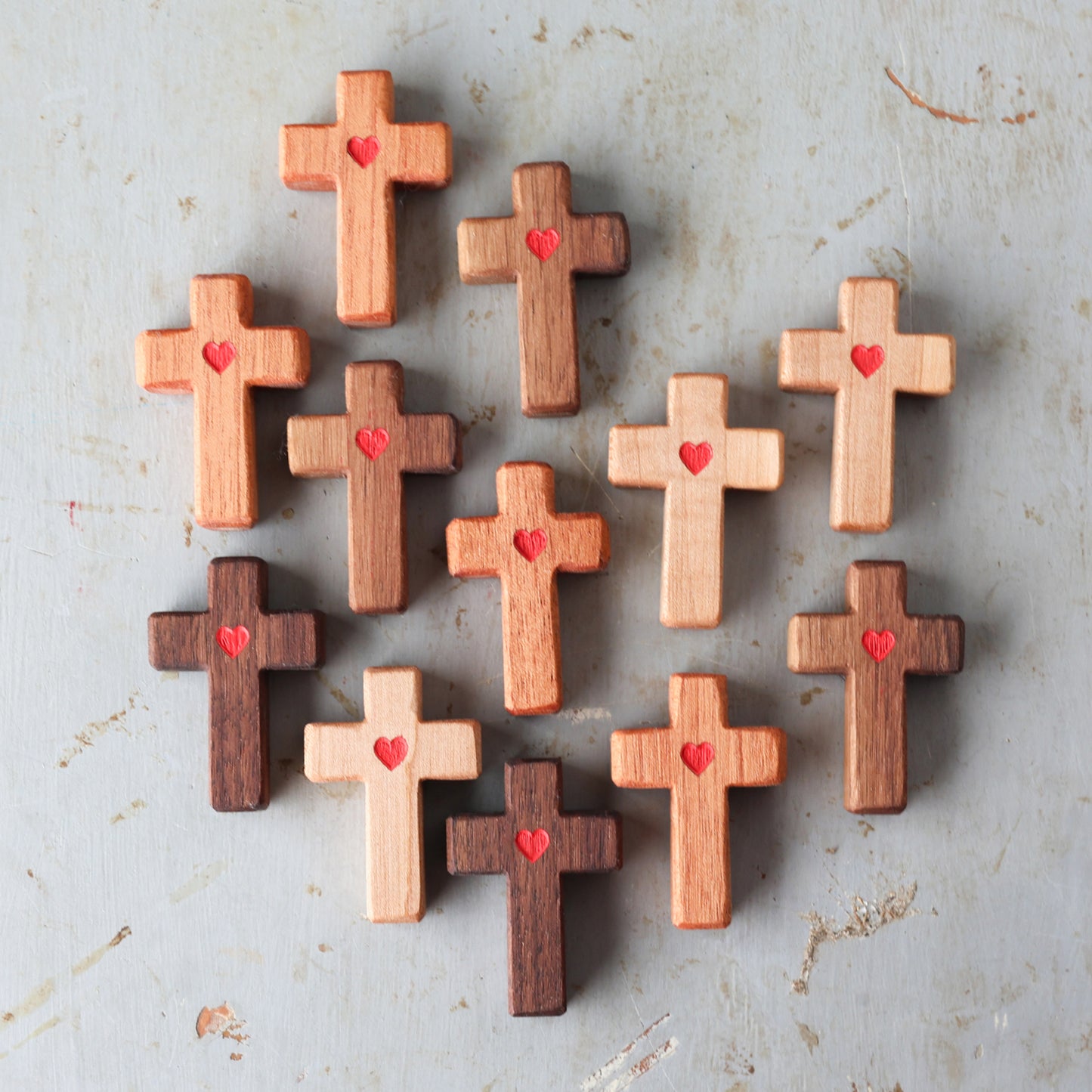 Agape Pocket Crosses