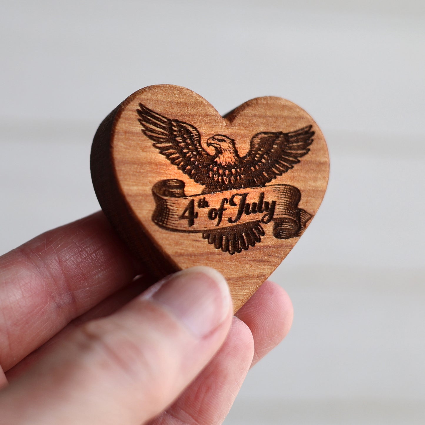America 250 Engraved Heart Set