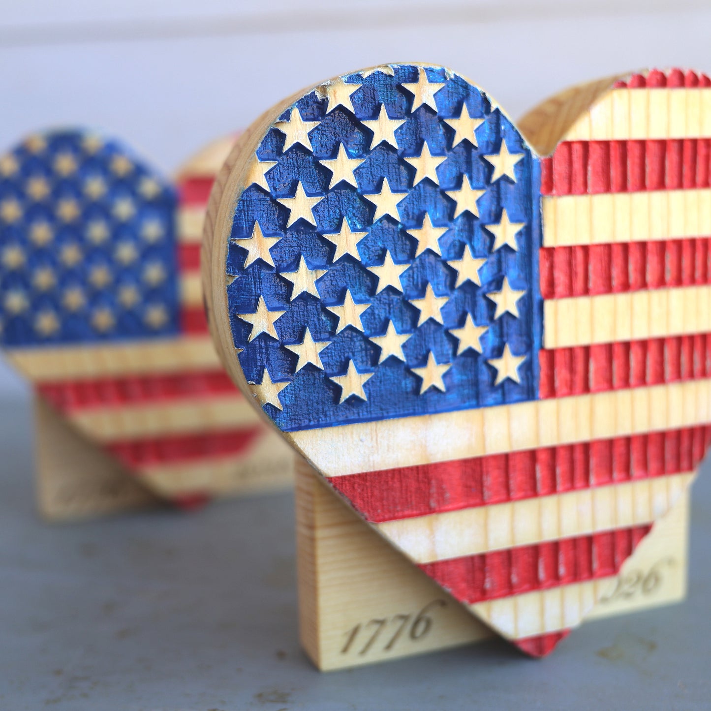 The America 250 Heart