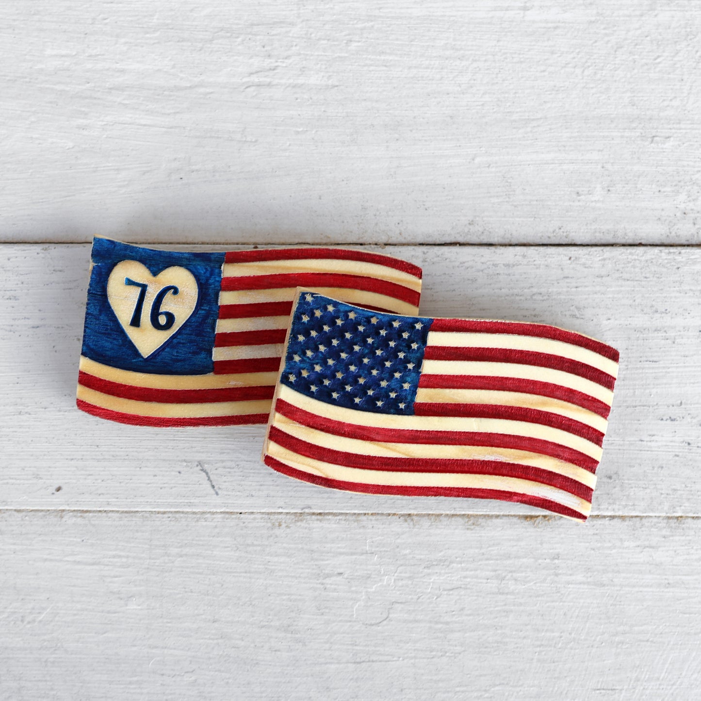 America 250 Flag Magnets