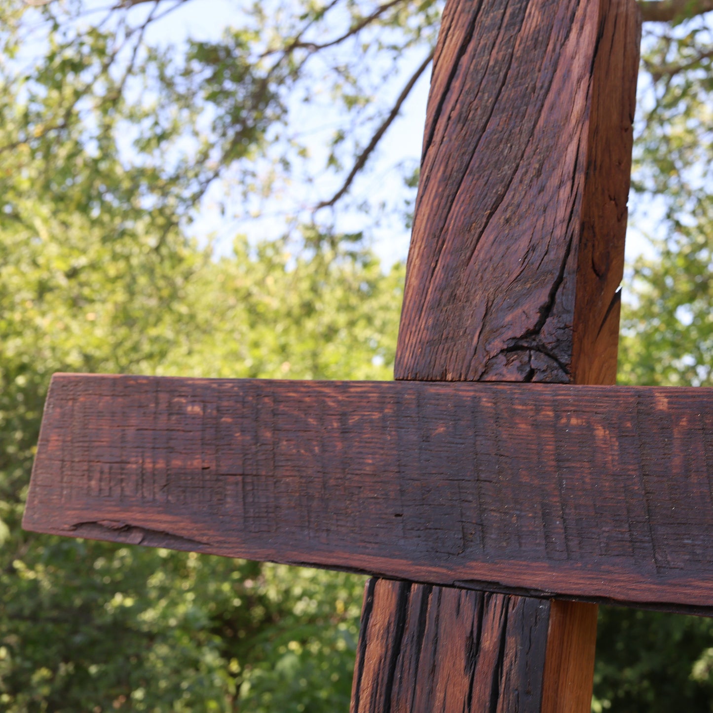 Amish Barnwood Cross