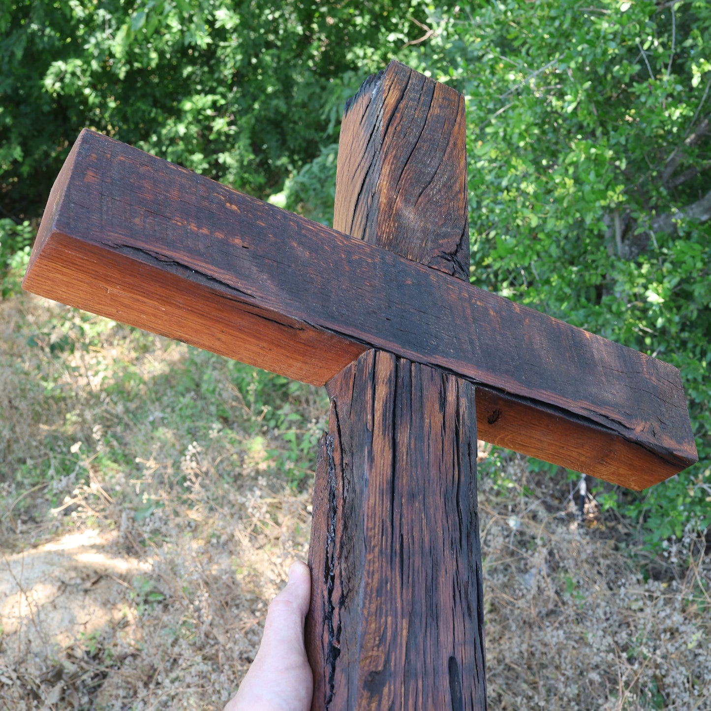 Amish Barnwood Cross