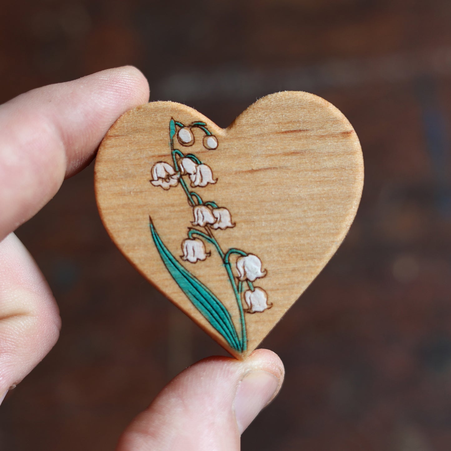 Birth Month Flower Hearts