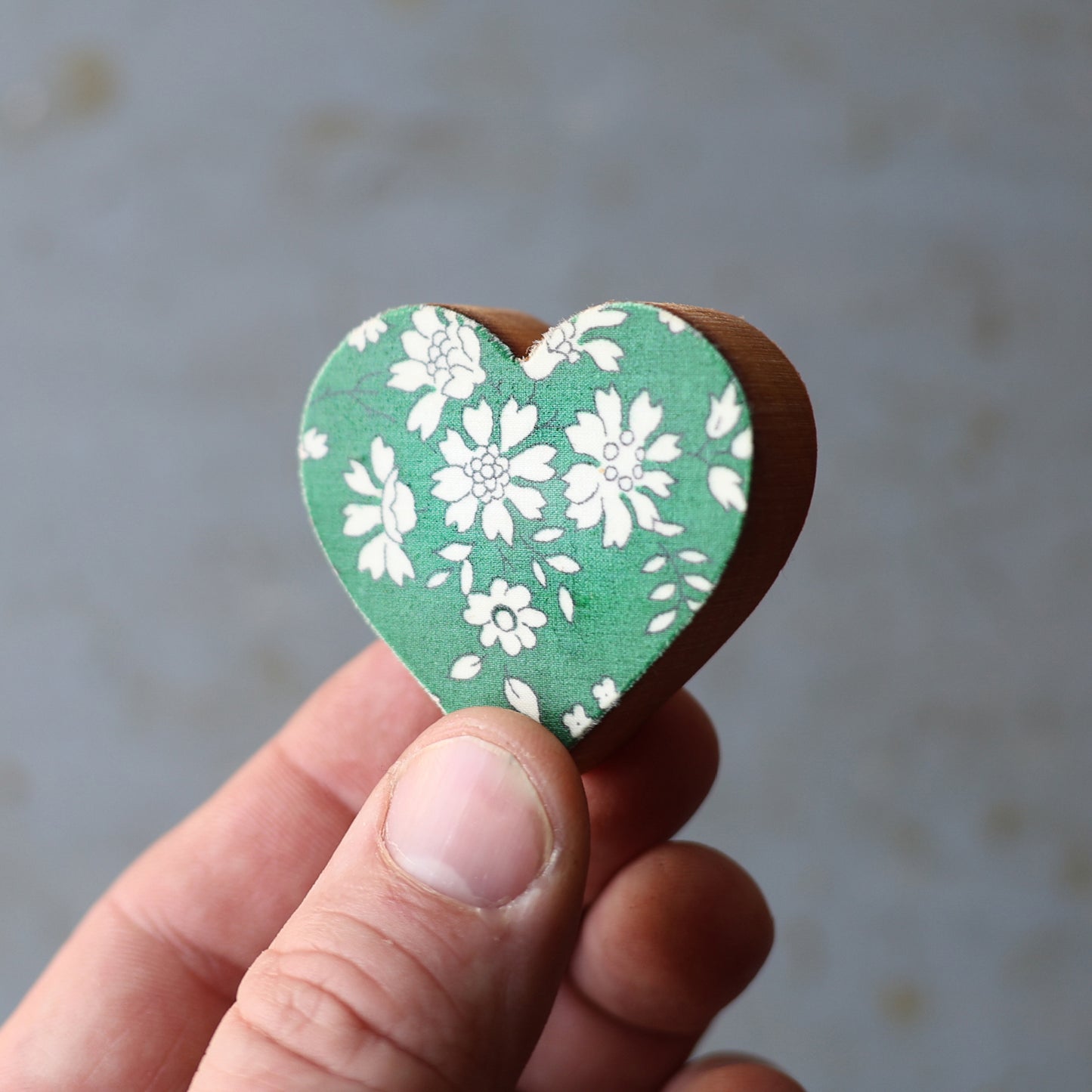 Christmas Fabric Hearts