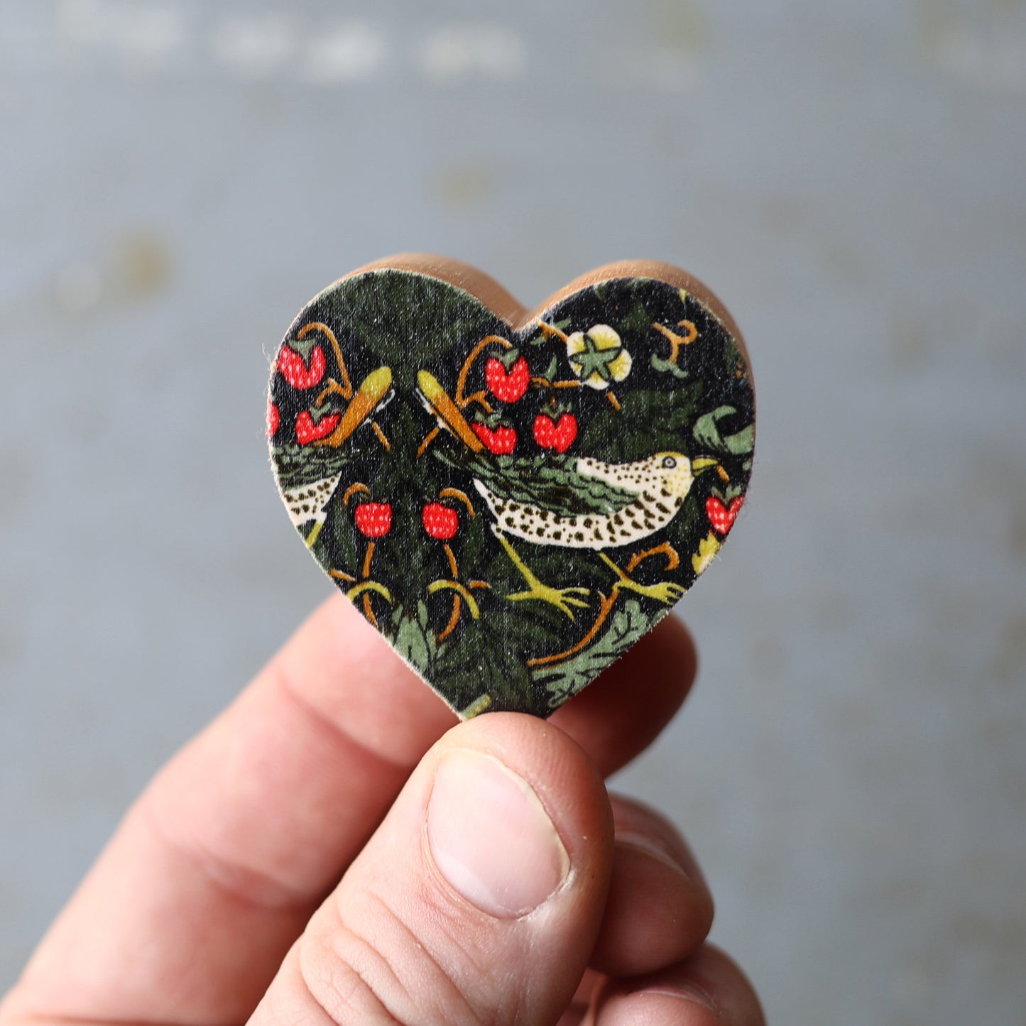 Christmas Fabric Hearts