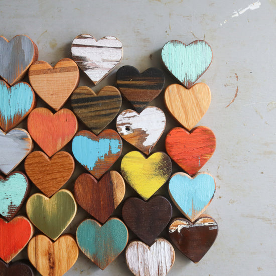 Wood Hearts by Make Market®