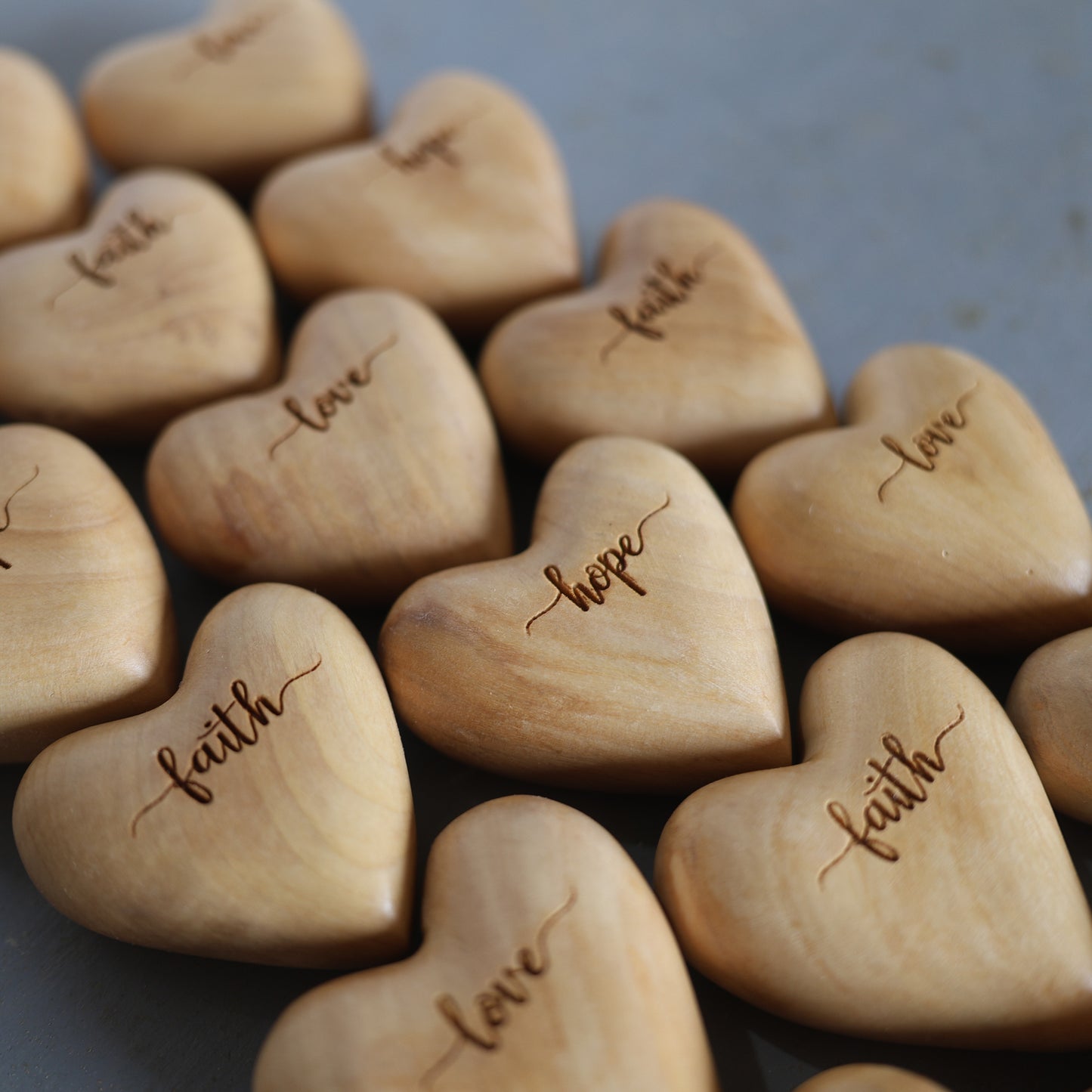 Engraved Hearts From The Holy Land