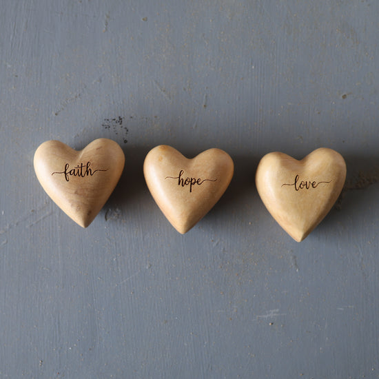 Engraved Hearts From The Holy Land