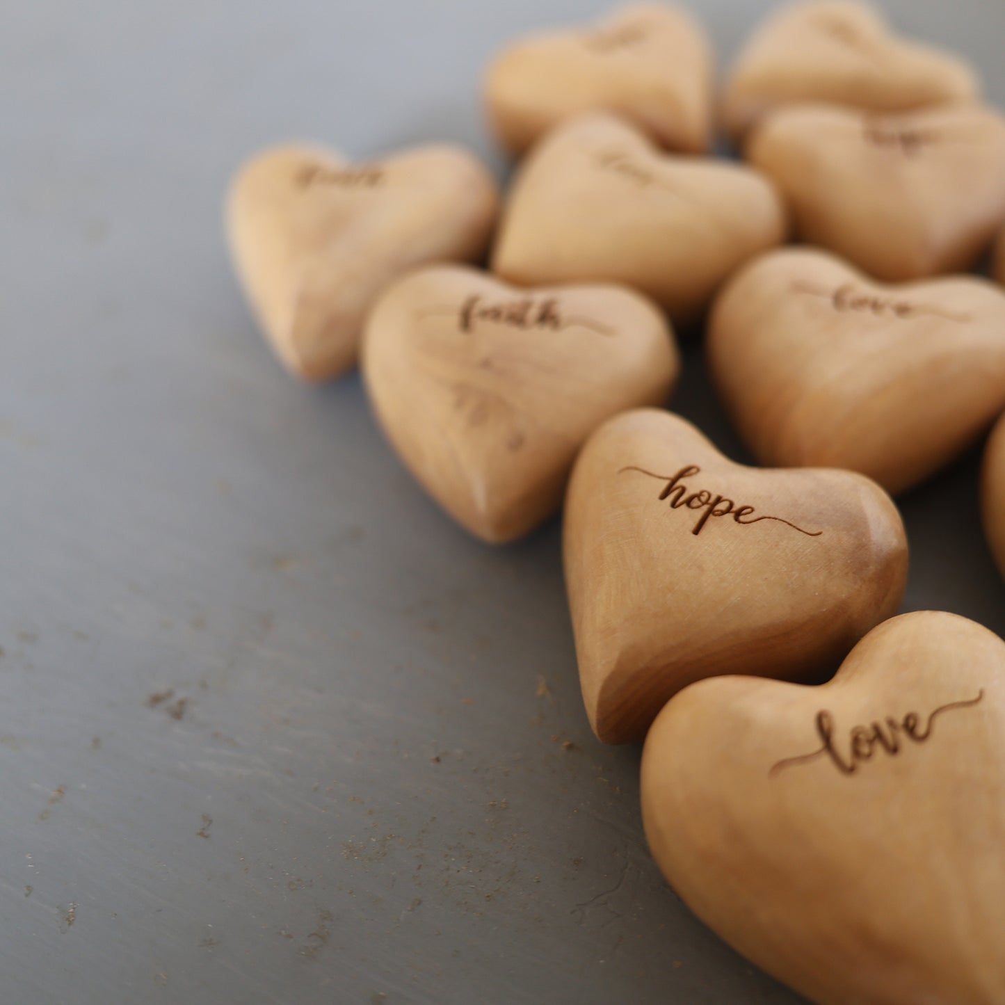 Engraved Hearts From The Holy Land