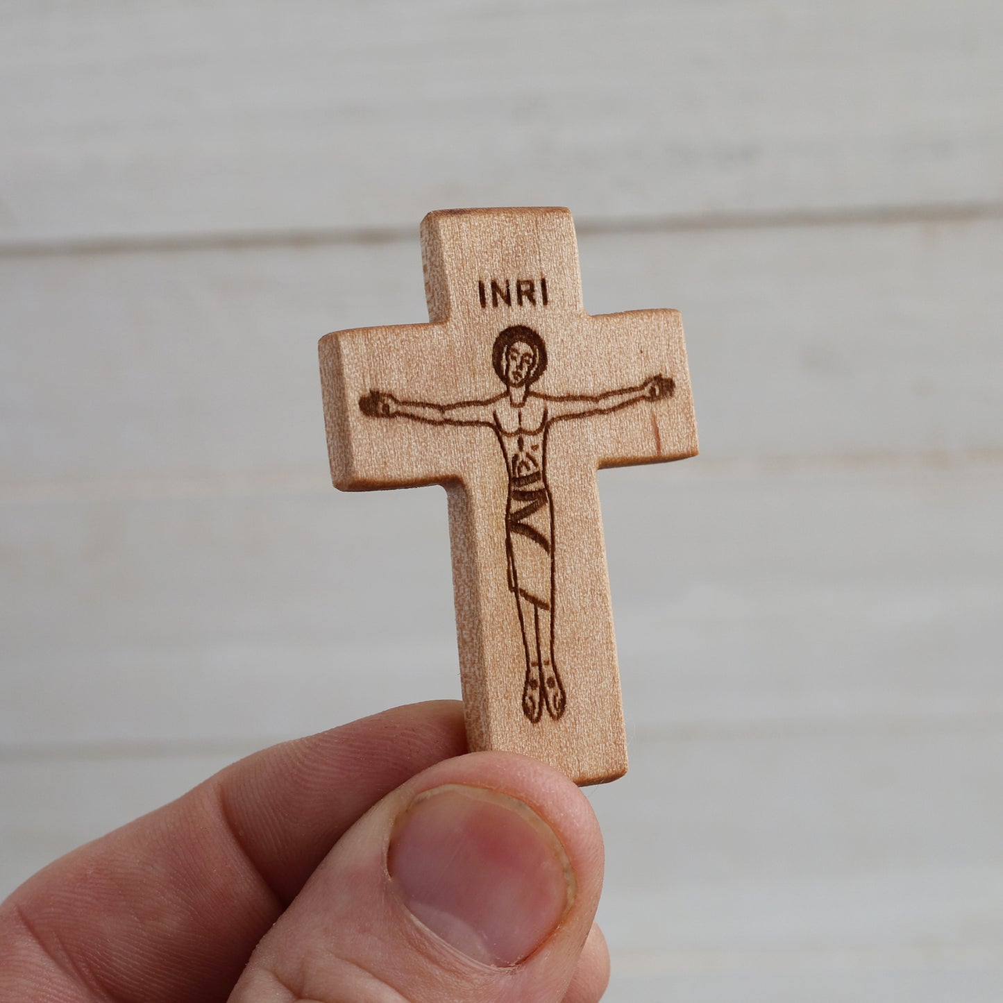Engraved Pocket Crosses