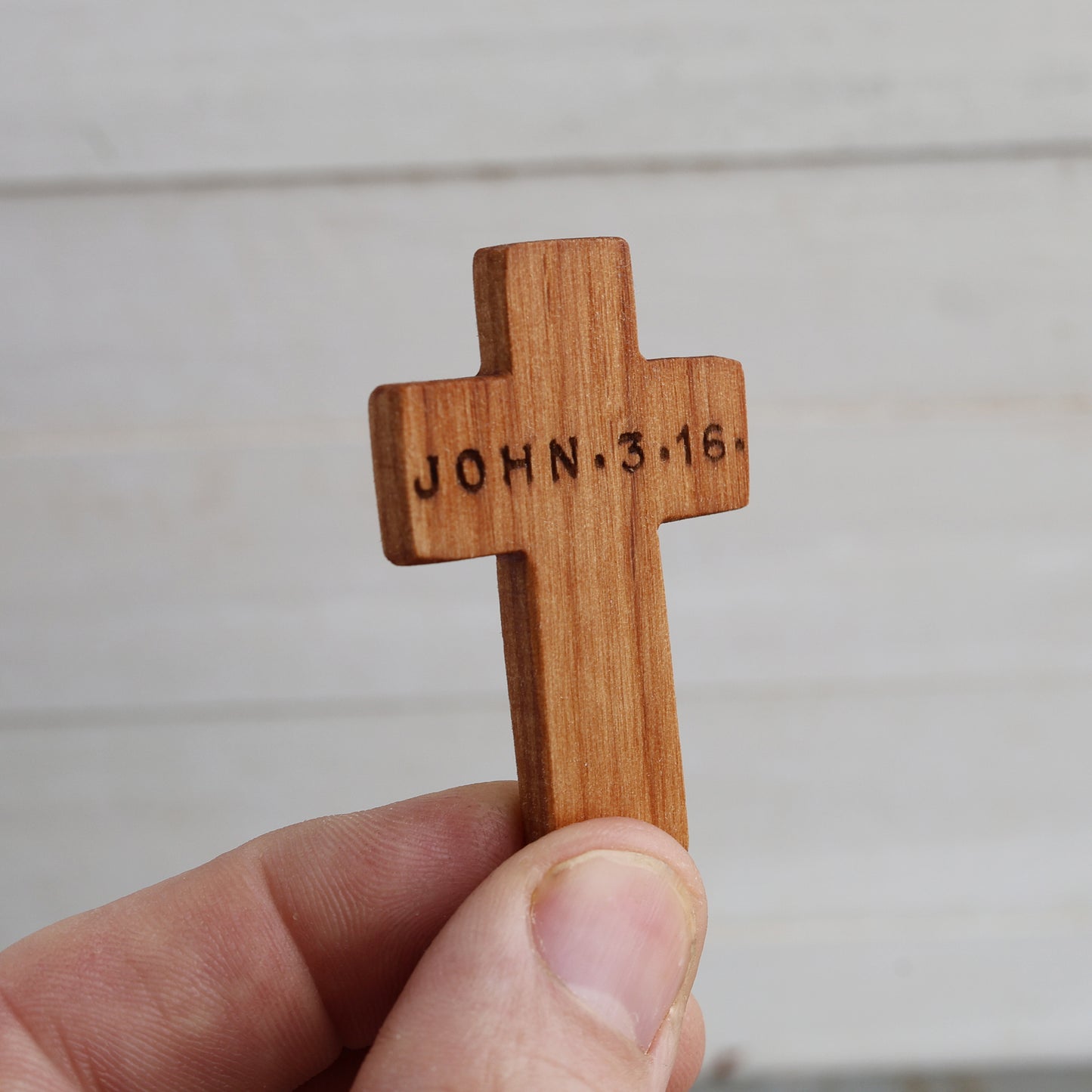 Engraved Pocket Crosses