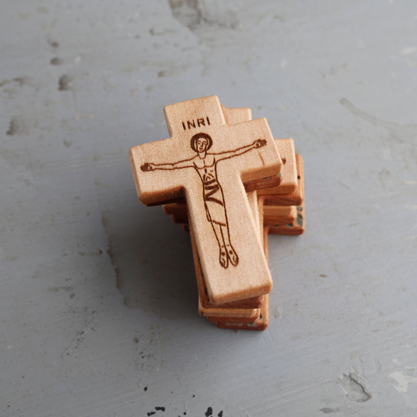 Engraved Pocket Crosses