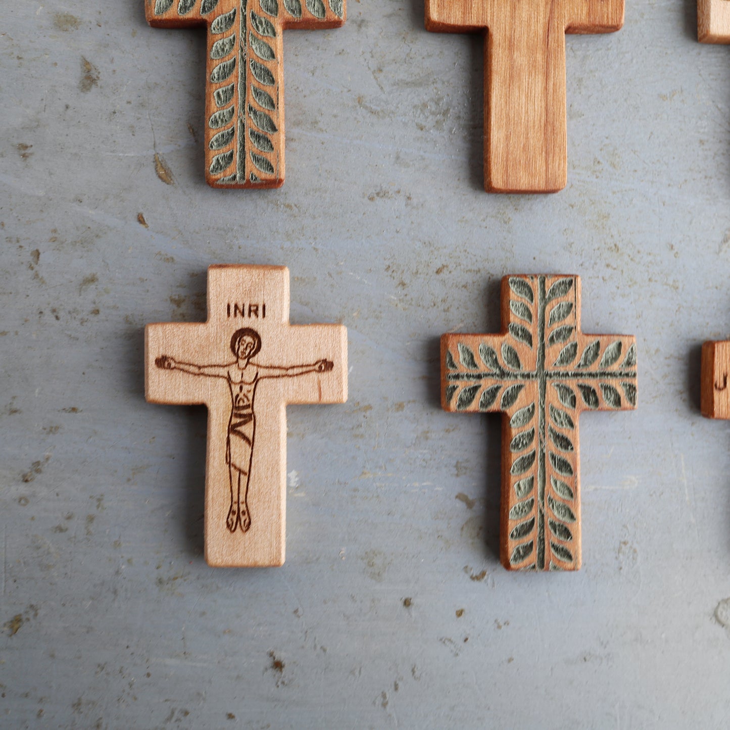 Engraved Pocket Crosses