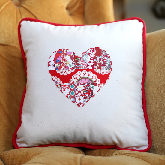 Handmade Heart Decorative Pillows ✨