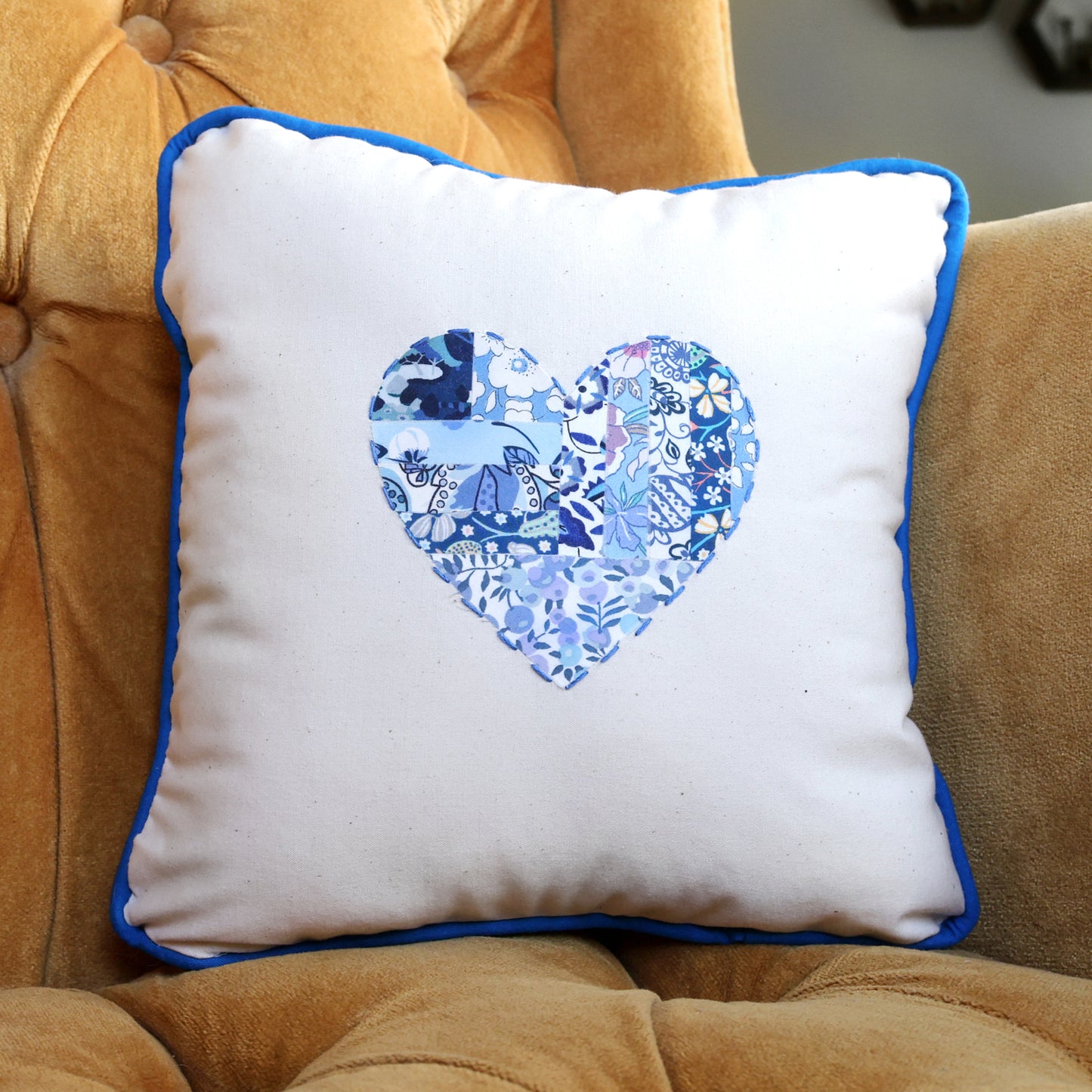 Handmade Heart Decorative Pillows ✨