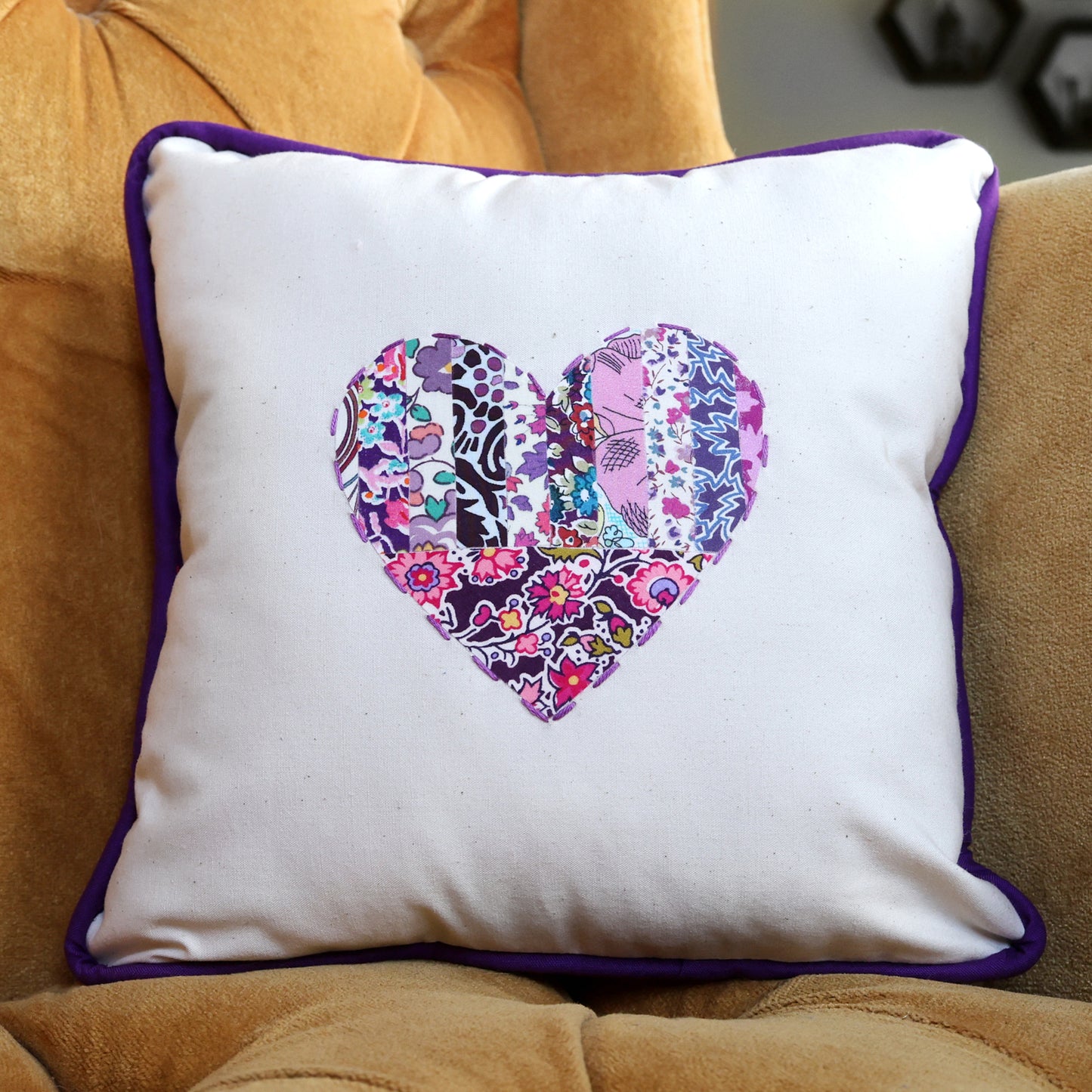 Handmade Heart Decorative Pillows ✨