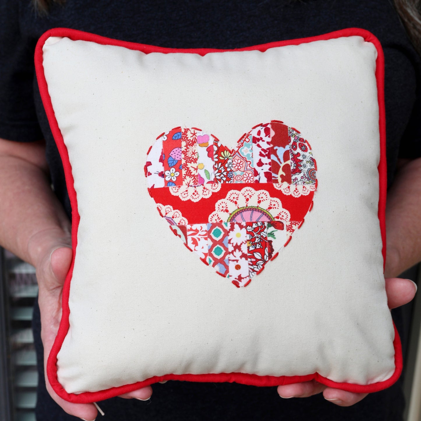 Handmade Heart Decorative Pillows ✨
