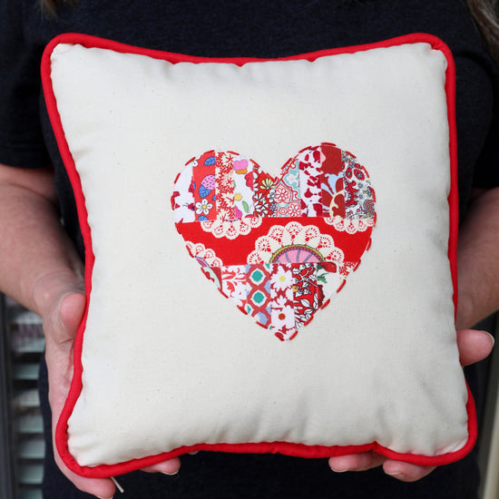 Handmade Heart Decorative Pillows ✨