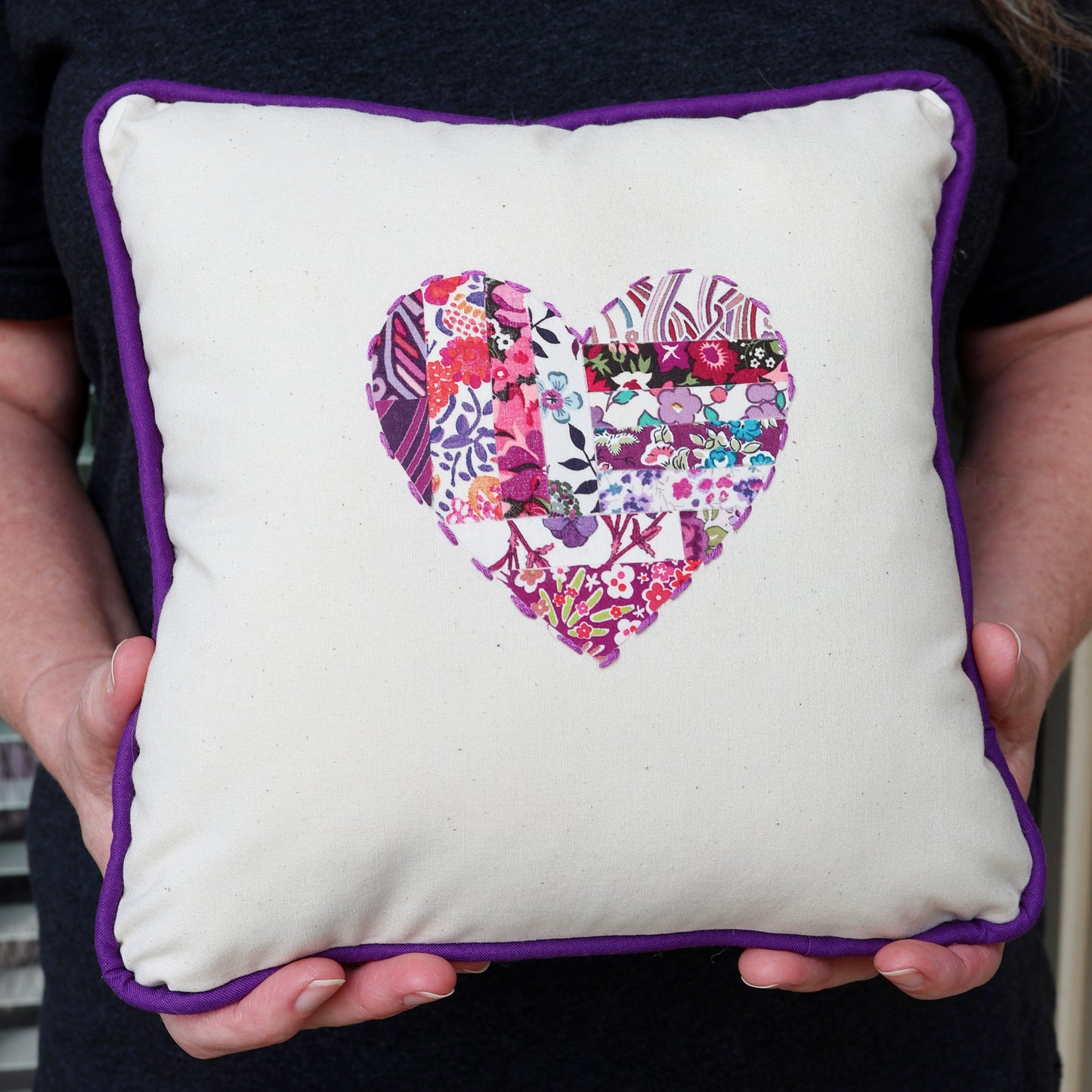 Handmade Heart Decorative Pillows ✨