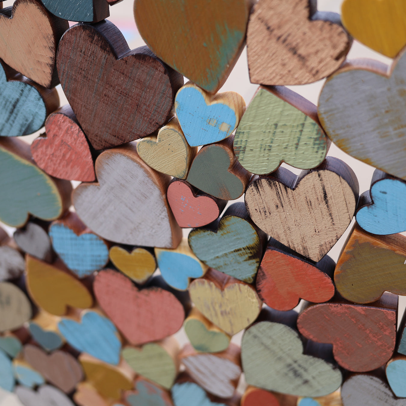 Heart of Hearts Wood Art
