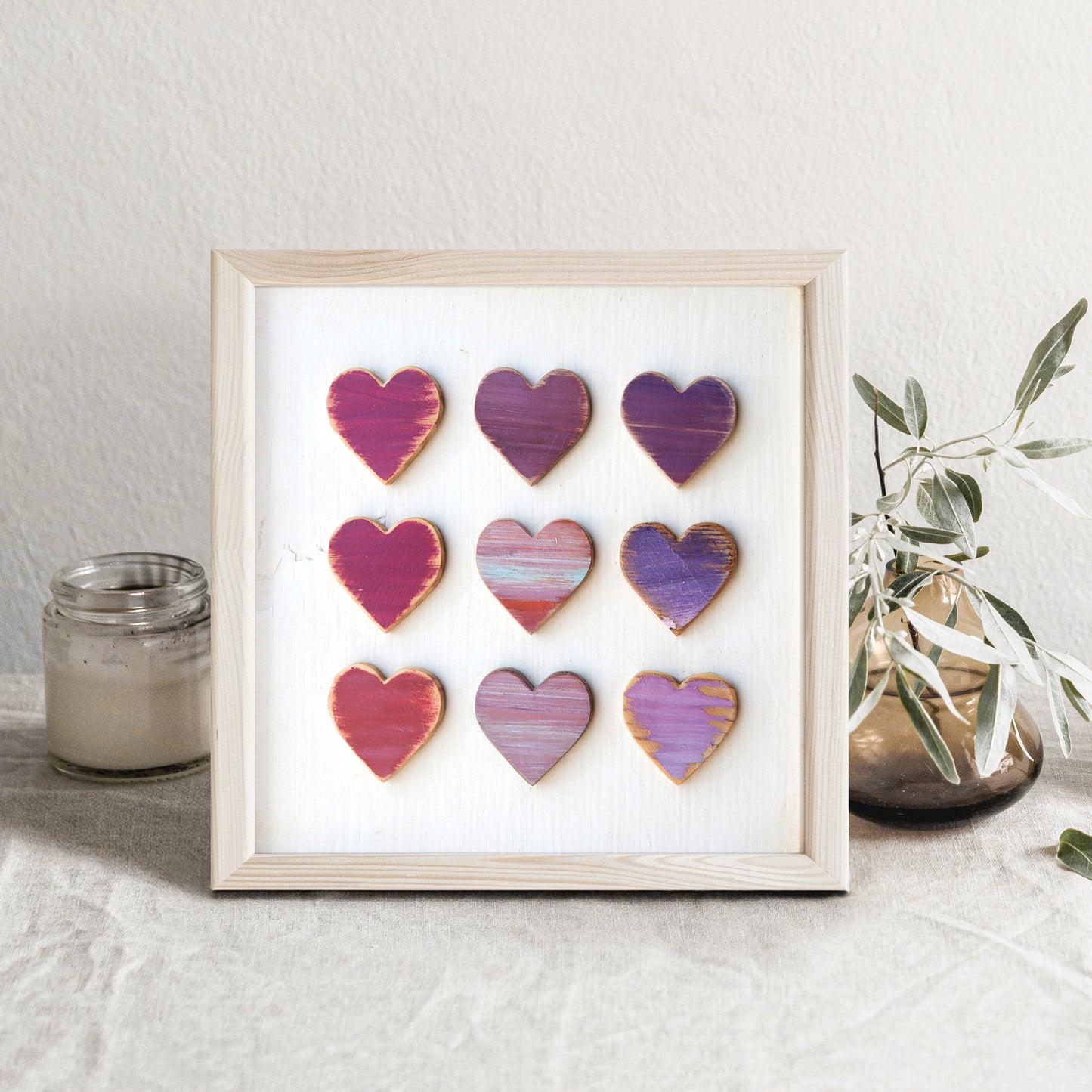Load image into Gallery viewer, Heart Grid Art Prints
