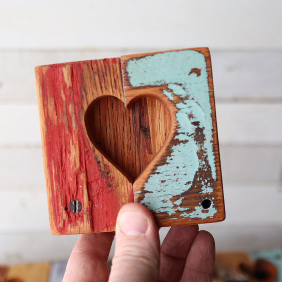 Load image into Gallery viewer, Heartwork Collection #3 ✨ Rustic Heart Tiles
