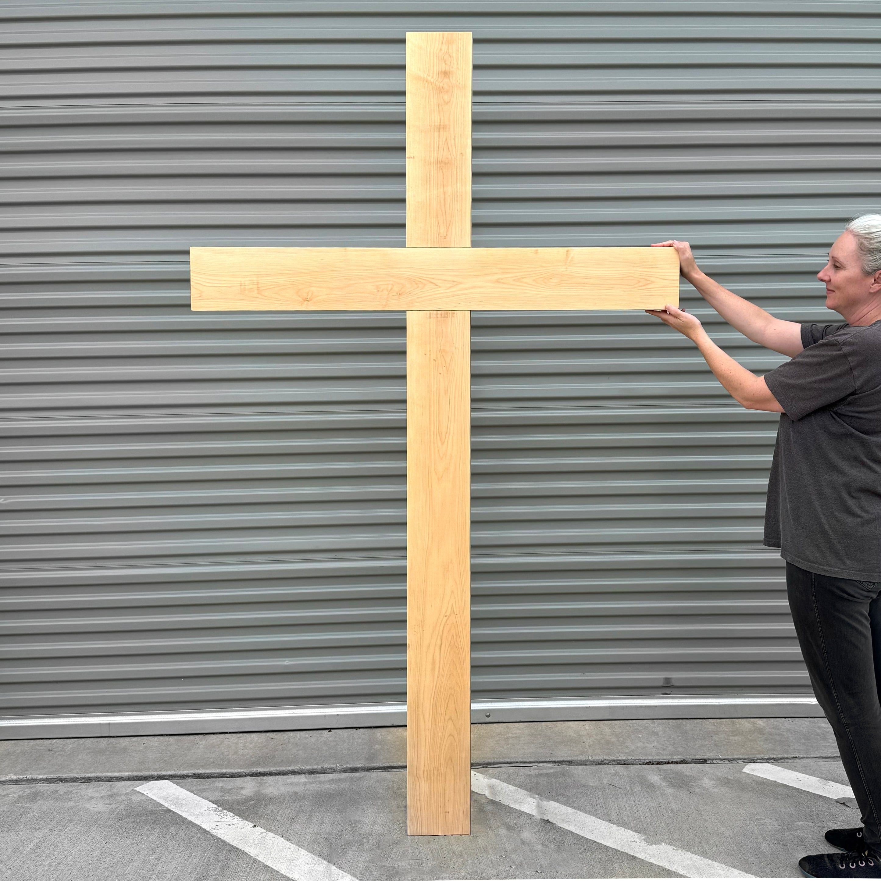 Rustic Wooden Cross – Dennehey Design Co.