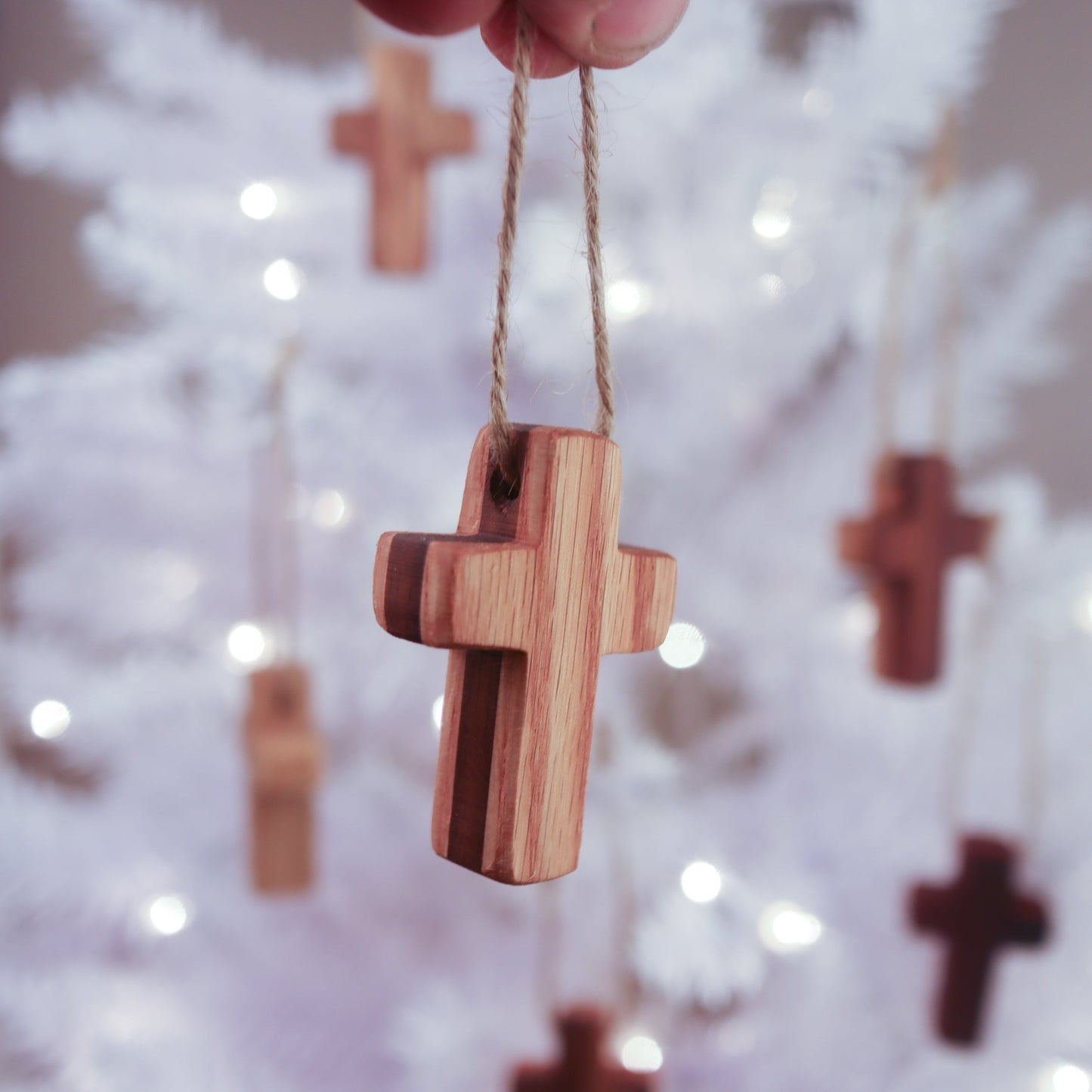Load image into Gallery viewer, Reclaimed Wooden Ornaments
