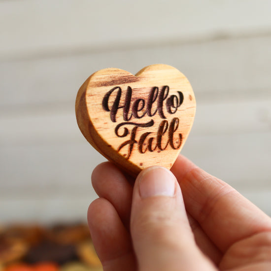 Fall Hearts :: Engraved Sets