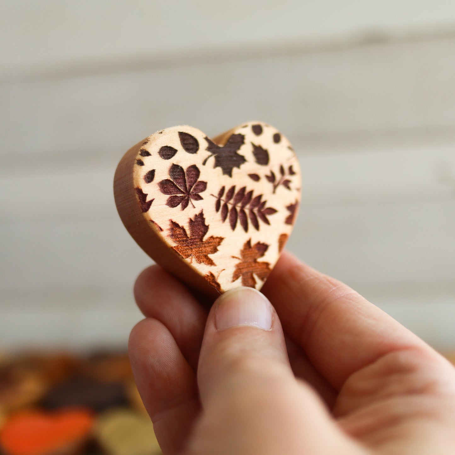 Fall Hearts :: Engraved Sets