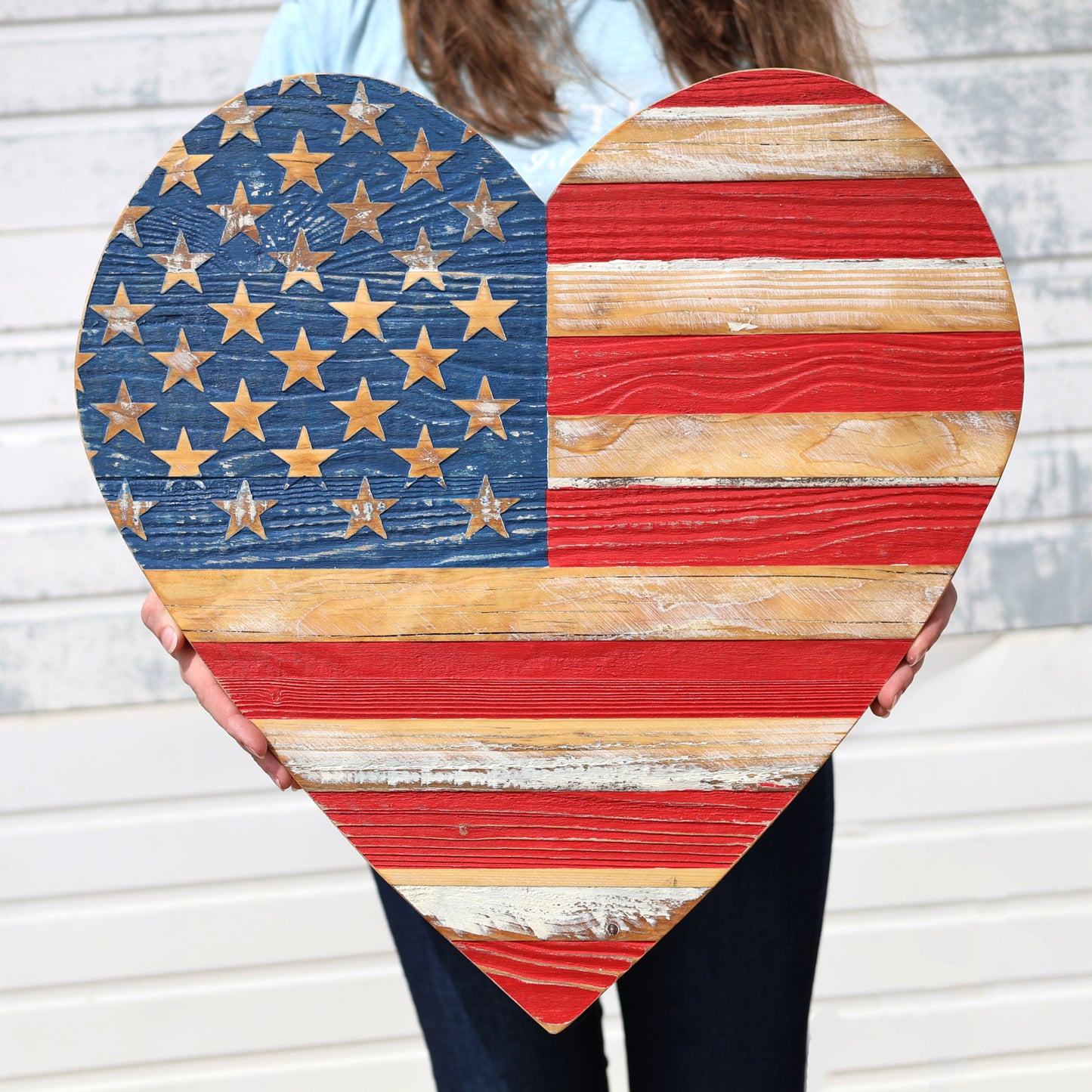 USA Pallet Wood Hearts