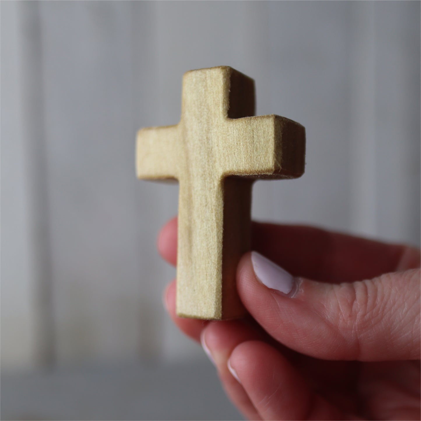 Handmade Wooden Pocket Crosses – Dennehey Design Co.