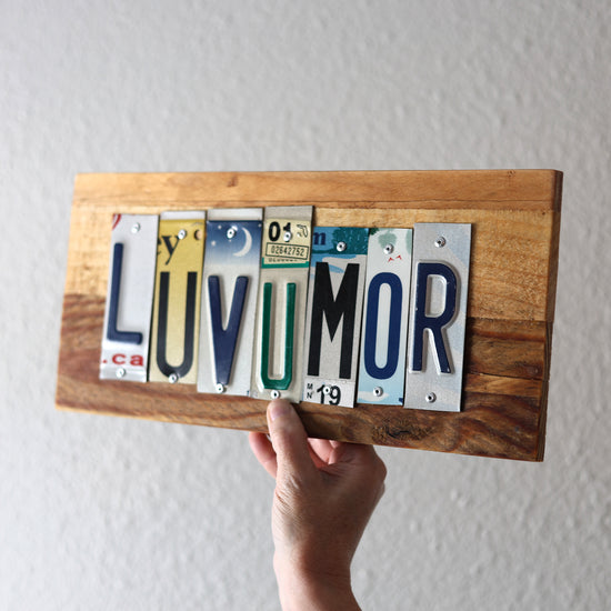 License Plate Signs