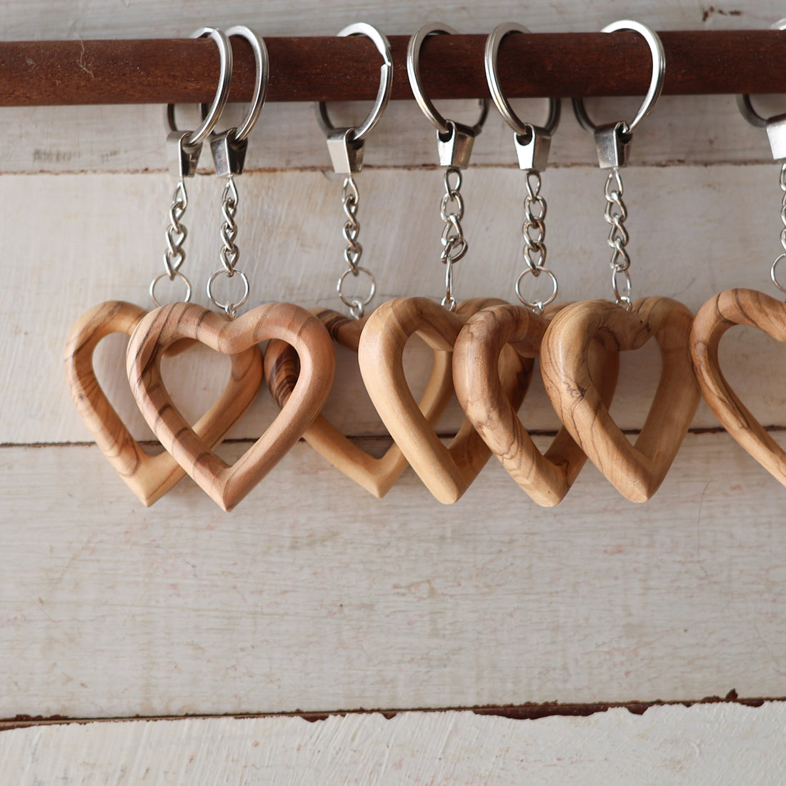 Heart Keychains From The Holy Land – Dennehey Design Co.
