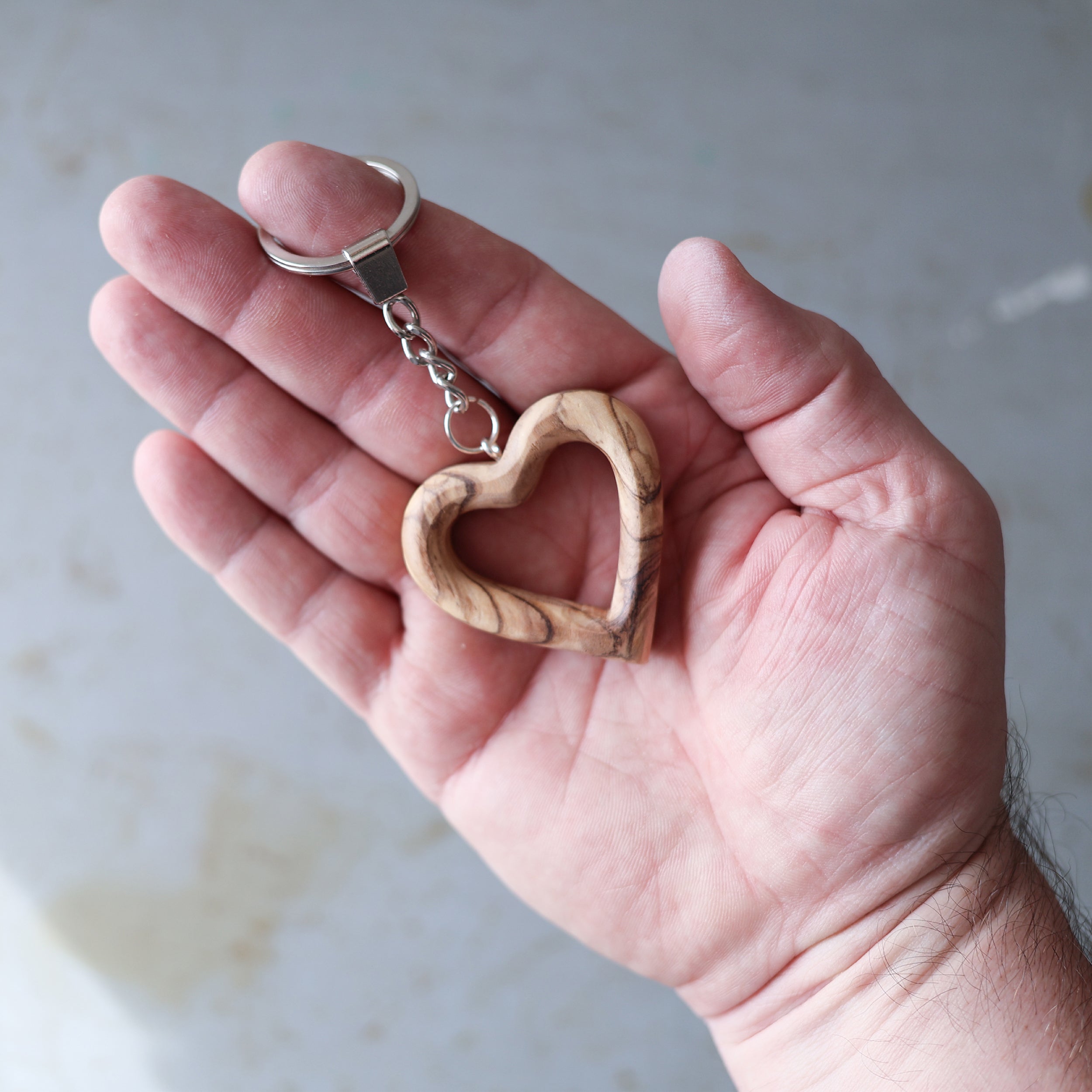 Heart Keychains From The Holy Land – Dennehey Design Co.