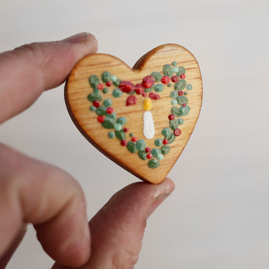 Hand-Painted Hearts :: Christmas Edition ✨