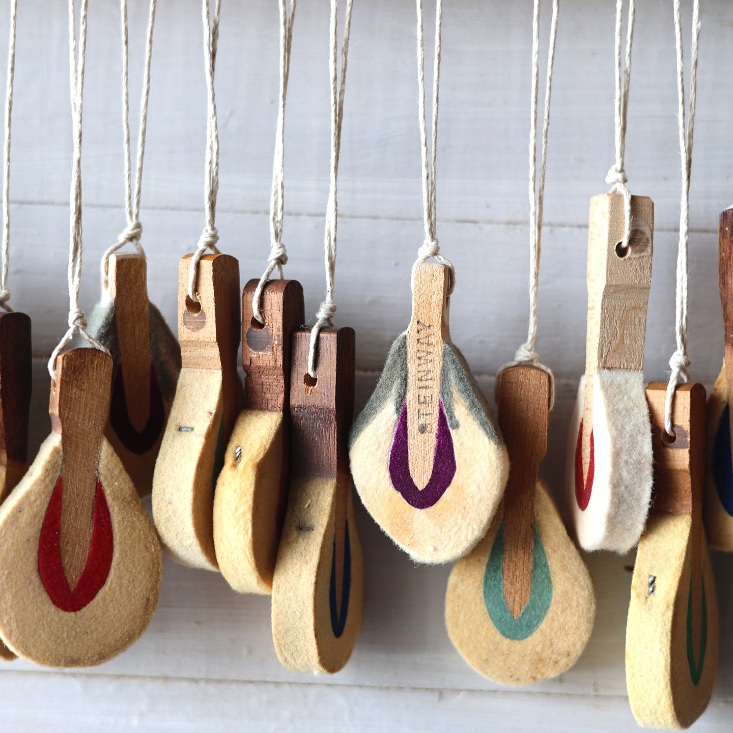 Reclaimed Piano Hammer Ornaments